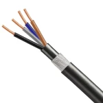 كيبل نحاس مصمت 4 خطوط 4 ملي، 0.6/1 ك.ف، مدرع SWA، عزل PVC، طول 1000 م | كابلات البحر الاحمر