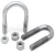 Hot Dip U Bolt Size 5/8 × 10 inch, Galvanized Steel | Al Hadhara Tower Trading - Image 2