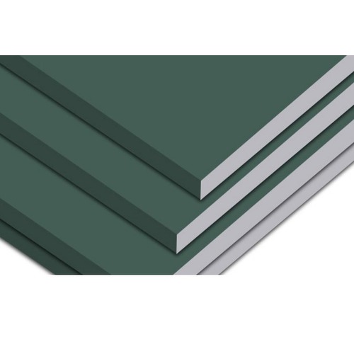 Fire and Moisture Resistant Gypsum Board 2.40×1.20 m, 18 mm Thickness, Green | 