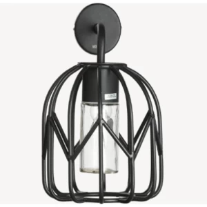 Lancaster Wall Light 28.6x25.3x36.5 cm Black | Abyat Company