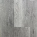 ألواح أرضية SPC، ابعاد 122×22.8 سم، لون رمادي 