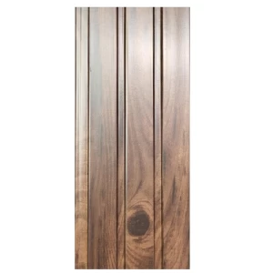 Wood Substitute for Walls Size 120×12mm×2.9m Dark Brown | Roafd Alabdaa Company