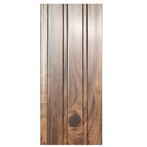 Wood Substitute for Walls Size 120×12mm×2.9m Dark Brown | Roafd Alabdaa Company
