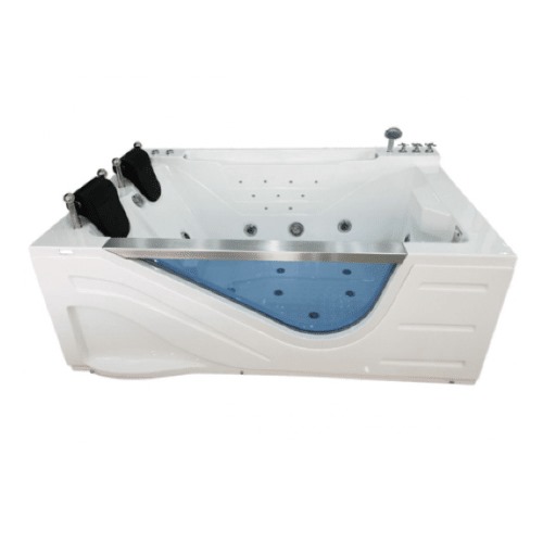 Bathroom Jacuzzi 195×130 cm Acrylic, Left Direction White | Albayt Alaniq Sanitary Tools