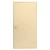 Fire door SFFECO  galvanized steel   without Window  Model SF/SD Single Door leaf size 1950×900   mm  Color Beige