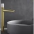 Bathroom Washbasin Mixer, Gold Color, With White Marble Handle