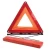 Collapsible Warning Triangle, Size 17x17x17 inch, Red and Black Color