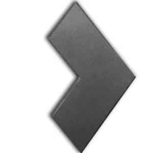 3D Interlock Paver Tiles Thickness 6 cm Size 60×85×333 mm Black | Almwared Pro