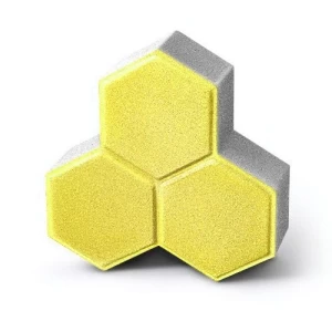 Delta Interlock Paver Tiles Height 6 cm Yellow Color | Al hasaniah of tradeing&industry groub