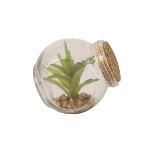 Small Artificial Plant 144 cm Height Green Color with Planter | 