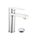Washbasin Mixer, Chrome Color, Short