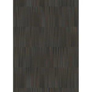 German Wallpaper 10 x 0.53 m Striped Dark Brown | Balbaid Decor Company