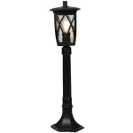 Outdoor Wall Mounted Hanging Lantern, Black Color, Dimensions 16×37 cm