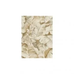 American Wallpaper Pale Beige Color leaf-Patterned Design, Size 10mx0.53m, Model aq50707