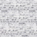 بديل طوب تصميم داخلي، أبعاد 50 × 120 سم، لون رمادي