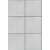 Fujian Saudi Porcelain Flooring Square Design, Matte Surface, Size 60×60 cm, Gray