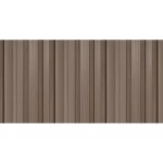 تكسيات جدارية داخلية، حجم 295×20.7 سم، مساحة القطعة 0.610 م2، بني غامق، موديل 020106