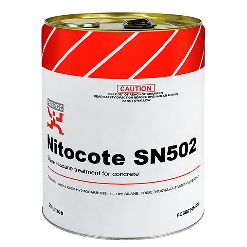 Protective Coating Silane Siloxane Treatment for Concrete Nitocote SN502 Clear 20 Liters | Fosam Company Limited
