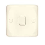 مفتاح كهرباء مفرد ثنائي القطب مع مؤشر ليد 20 امبير ميرا الفنار مقاس 7×7 سم اللون بيج 