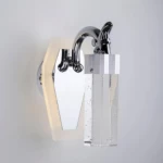 Wooden Wall Light, 25 cm Height, 19 cm Width