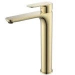 Wash basin Mixer Gold Color | Saudi ceramics