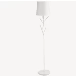 Luxurious Style Floor Lamp, White Color, Size 83x47x58.5 cm