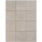Ceramic tiles, size 45×45 cm, beige color, standard model.