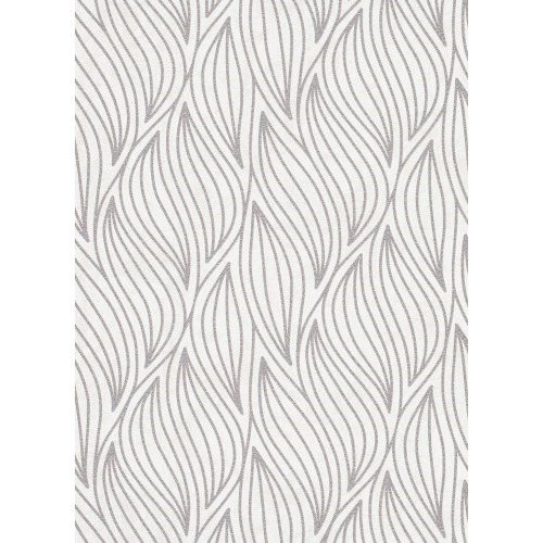 German Wallpaper Wavy Design 10m x 0.53m Cream Color, Model 10063-14 | Balbaid Decor Company