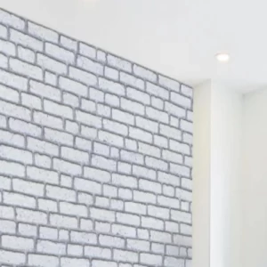 Brick Alternative Interior Design 50 × 120 cm, White Color | 651-229