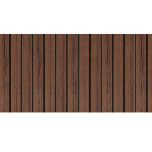 Korean Internal Wood Substitute for Walls 122×12×2900 mm Brown | MIGA L004-74D by The specialist for decoration