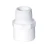  UPVC male Adapter Al Munif Size 1.25 inch  Color white 