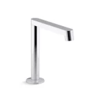 كوهلر خلاط مغسلة صنبور شكل L، مجموعة كمبوننتس، كروم