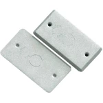  Electrical Cover Galvanized Steel, Size 2x4 inch | Al-Rouf