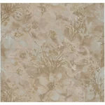 Floral wall decoration, brown color, length 10 m, width 0.73 m, model 56949  