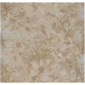 Floral Wall Decoration Brown, 10m x 0.73m, Model 56949 | Balbaid Decor Company