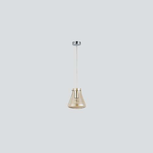 Hanging Ceiling Light 16×17 cm Gray, Cord Length 200 cm | 