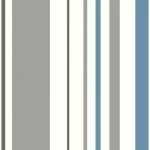 American wallpaper for youth and children, size 10 m x 0.53 m, off white with gray color, model GK8815  