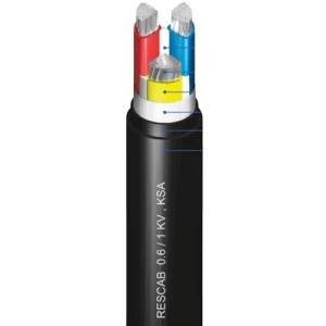 3 Core 185 mm² 0.6/1kV Stranded Aluminium Cable, PVC Insulation, 250m | RESCAB