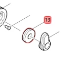 Thrust Needle Bearing 0.2 kg weight, Makita brand