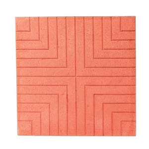 Decorative Cement Tiles 40x40 cm, Height 4 cm, Light Red | Al Sarif Building Materials