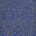 ورق جدران تصميم كلاسيك لون ازرق، طول 10 م، عرض 0.53 م