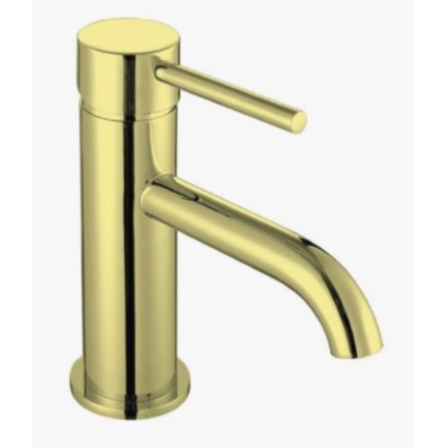 Washbasin Faucet Brass, Gold Color | Saudi Ceramics