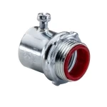 Steel EMT Connector Set Screw Type with Insulated Throat Size 3/4 inch Hight 1.625 inch [ITCC] Brand