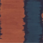 ورق جدران تصميم مقلم مقاس 10م×0,53م، لون بني ورمادي