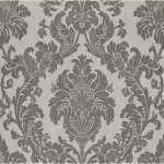 Italian wallpaper, brown color, length 10 m, width 0.53 m, model 63027