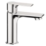 Italian Automatic Washbasin Mixer, Brass , Short, Chrome Color