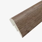 Wooden Parquet End Piece, Size 240x9 cm, brown Color, Model CH01740068