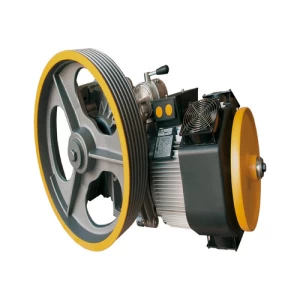 ماكينة مصعد للعمود (أكس) حمولة 3300 كجم تحكم سرعة AC2 قوة 10.0KW بكرة 480×11×5 | Sicor