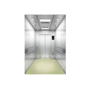 Hospital Elevator with Machine Room 1600 KG Load 1.0 m/s Speed 21 Passengers Stainless Steel Walls PVC Floor | FUJI