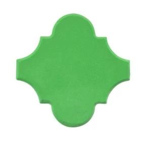 Dana Interlock Paver Tiles 6 cm Height 248×248 mm Light Green | Artic
